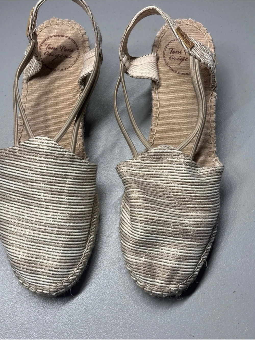 Toni Pons Espadrilles 39 Spain Resort Beach Vacation Coastal Wedge Coastal